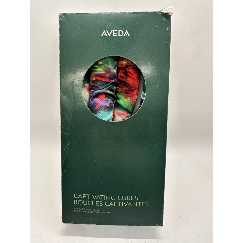 NEW Aveda Captivating Curls Heatless 34.5 in Foam Curling Rod + 2 Scrunchies‎